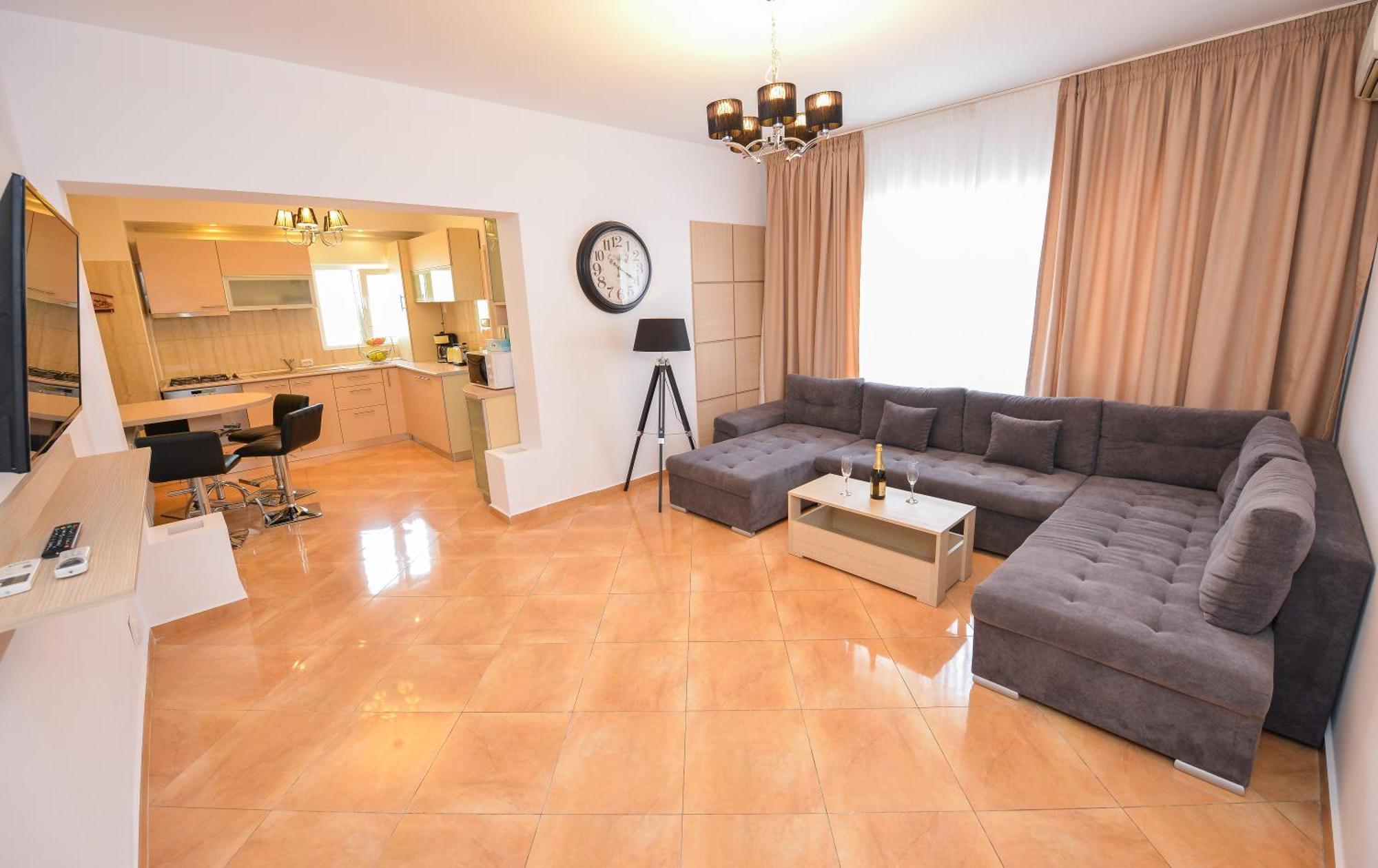 Highstyle Downtown Apartment Bucarest Chambre photo