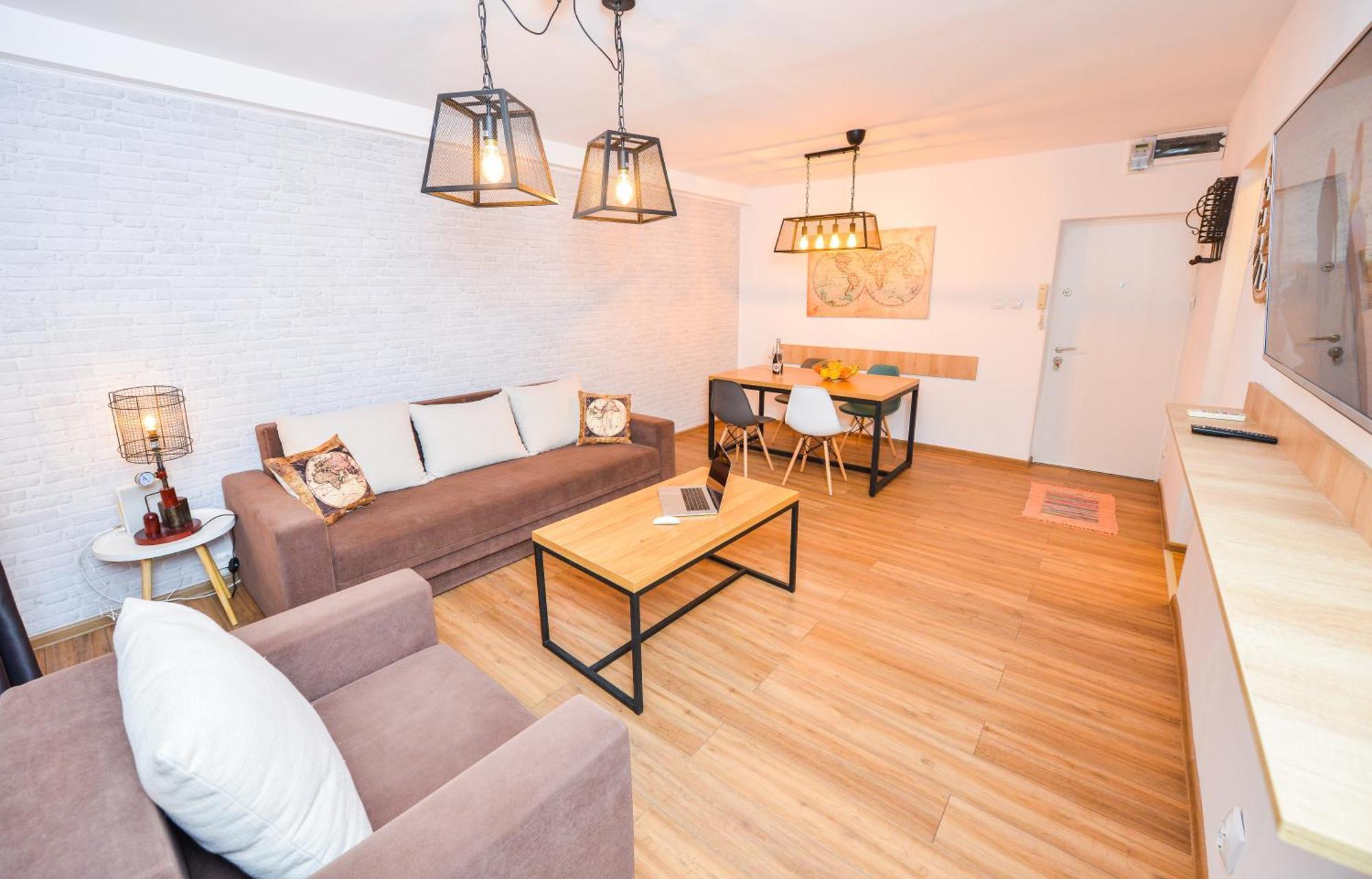 Highstyle Downtown Apartment Bucarest Chambre photo